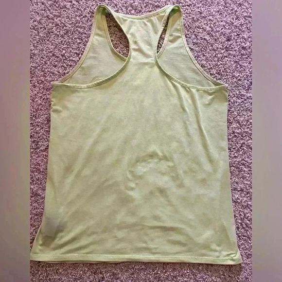 The North Face Neon Green Workout Racerback Tank - Picture 2 of 8